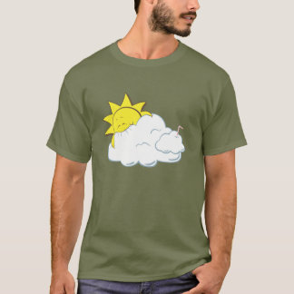 T-shirt Sun et nuage