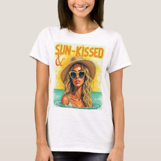 T-shirt Sun Kissed Bliss | Été radiant et personnalisable