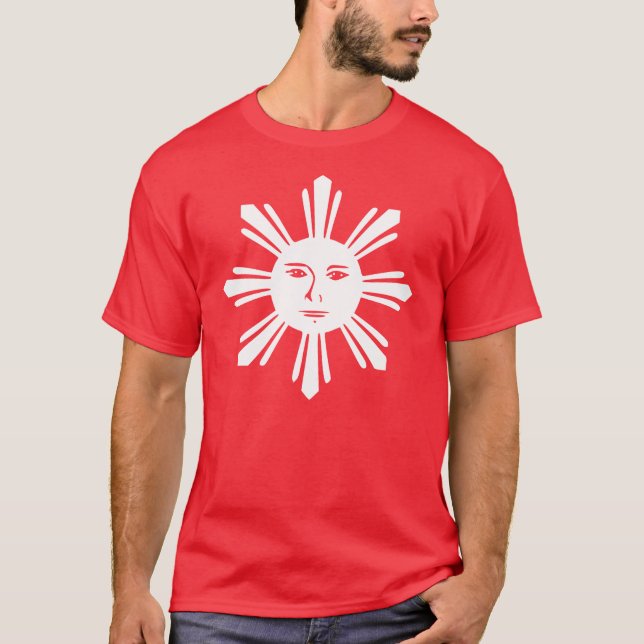 T-shirt Sun original - blanc (Devant)