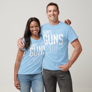 T-shirt Sun sort Guns
