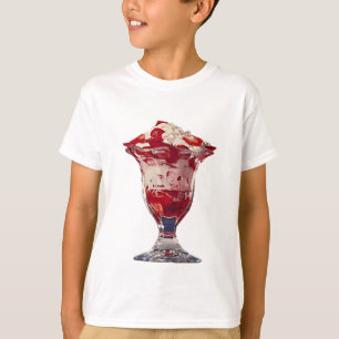 T-shirt Sundae aux fraises