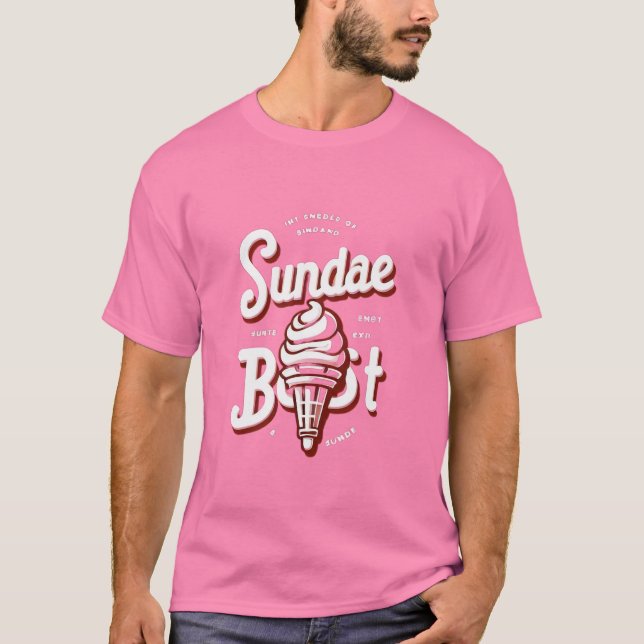 T-shirt Sundae Sweetness (Devant)