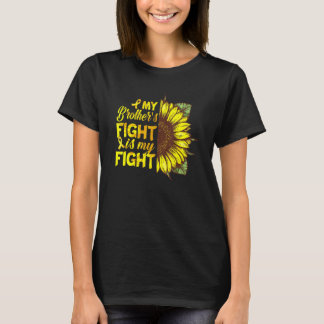T-shirt Sunflower Brother La bataille est mon combat Ribbo