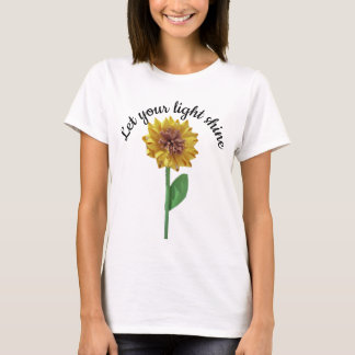 T-shirt Sunflower christian