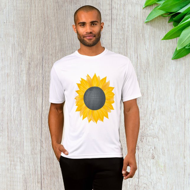 T-shirt Sunflower Disco Ball Retro Party Vibe (Créateur téléchargé)