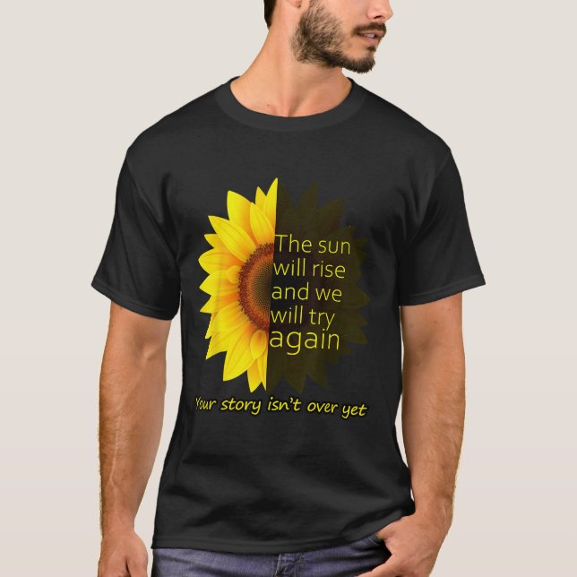 T-shirt Sunflower Hope  (Devant)