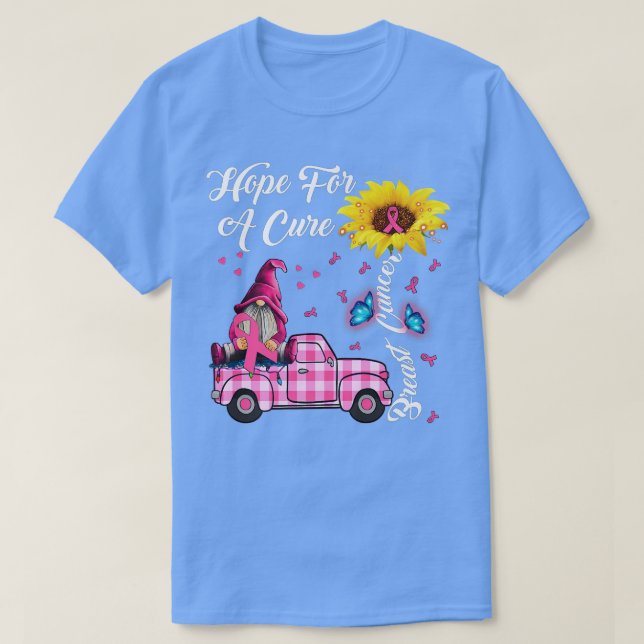 T-shirt Sunflower Hope Pour Une Sensibilisation Cure Au Ca (Design devant)