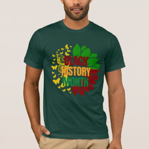 T-shirt Sunflower junetdix african noir liberté 1865