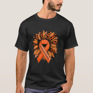 T-shirt Sunflower Orange Ribbon Handicap de développement