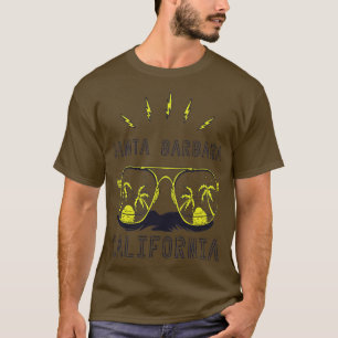 T-shirt Sunglass California Père Noël Barbara Palmiers Bea