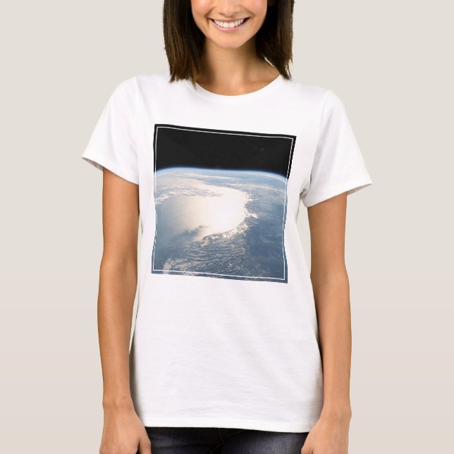 T-shirt Sunglint Reflète Le Golfe Du Mexique (Devant)