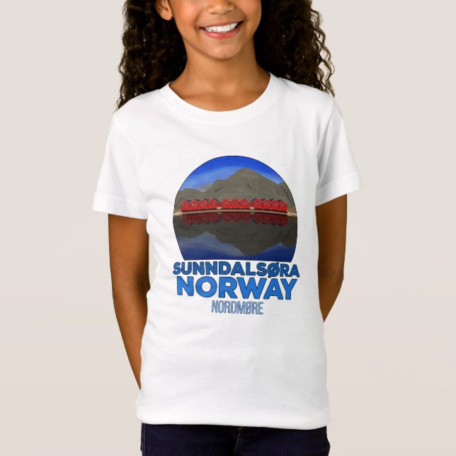 T-Shirt Sunndalsøra Nordmøre Norvège (Devant)