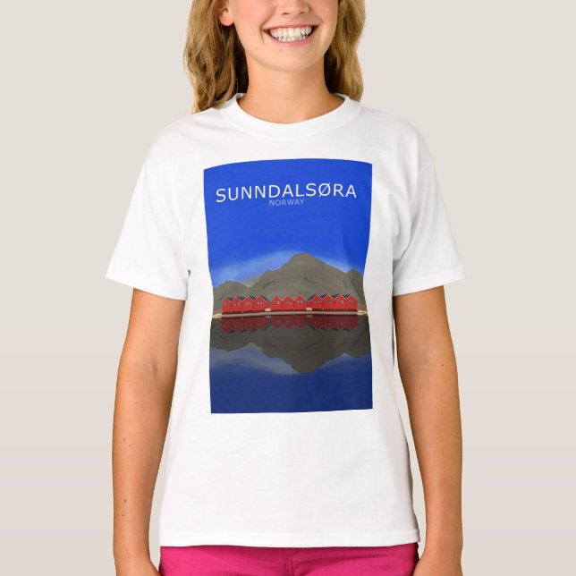 T-shirt Sunndalsøra Norvège (Devant)