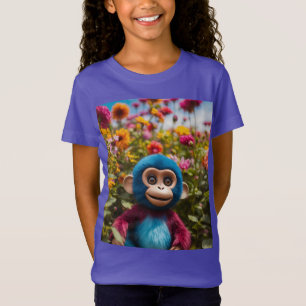 T-Shirt Sunny Monkey Bliss - Baby Fine Jersey Tee