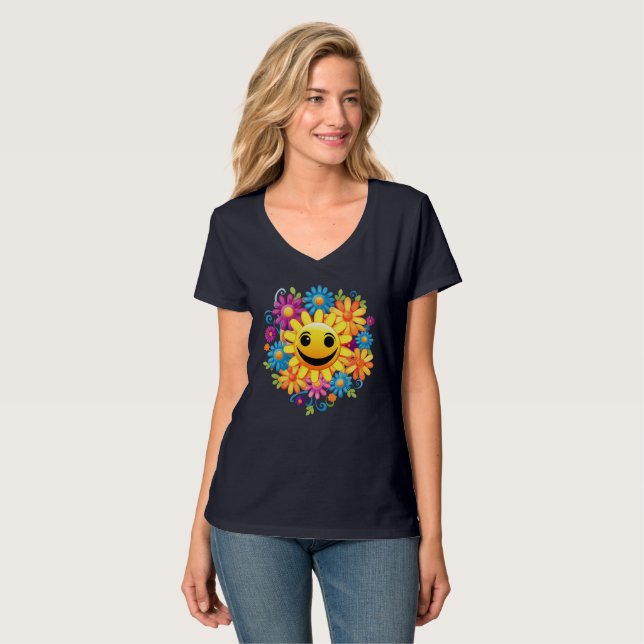 T-shirt Sunny Smiles (Devant entier)