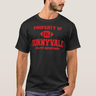T-shirt Sunnyvale Athletic Dept porté rouge RxTp