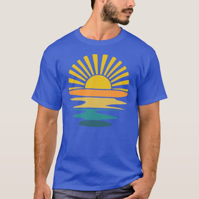 T-shirt Sunrise Beach Life (Devant)