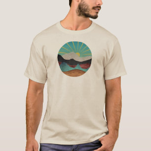 T-shirt Sunrise Imaginaire de montagne