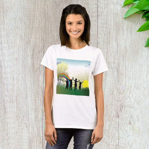 T-shirt Sunrise Rainbow Children