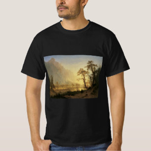 T-shirt Sunrise, Vallée de Yosemite par Albert Bierstadt