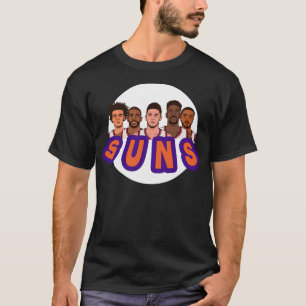 T-shirt Suns Dbook Booker Cp3 Ayton Cam Johnson Phoenix