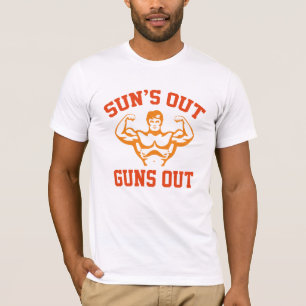 T-shirt Sun's Out Guns Out