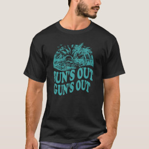 T-shirt Sun's Out Guns Out Graphic Hommes Femmes Bodybuild