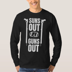 T-shirt Suns Out Guns Out SpeFishing Print Spearfish Pro