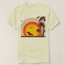 T-shirt Sunset Beach