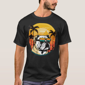 T-shirt Sunset Bulldog 1