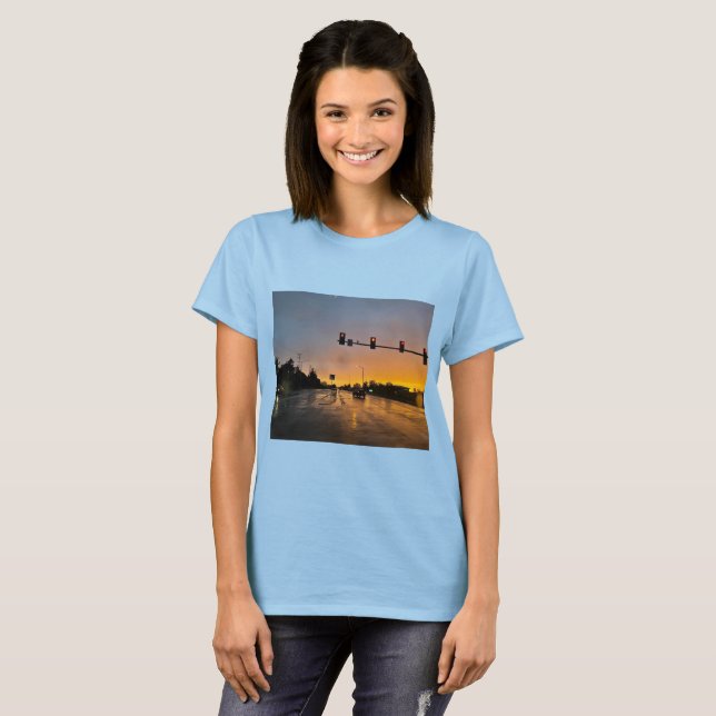 T-shirt Sunset City Shirt (Devant entier)