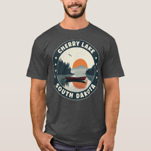 T-shirt Sunset de Cherry Lake South Dakota