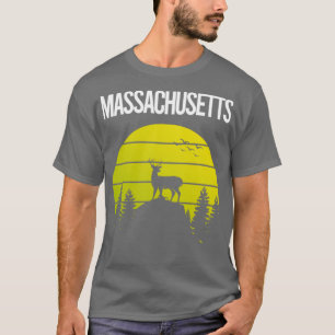 T-shirt Sunset Deer Massachusetts