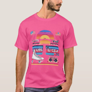 T-shirt Sunset des années 80