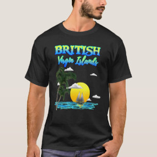 T-shirt Sunset des îles Vierges britanniques
