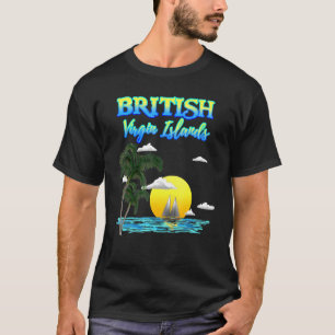 T-shirt Sunset des îles Vierges britanniques