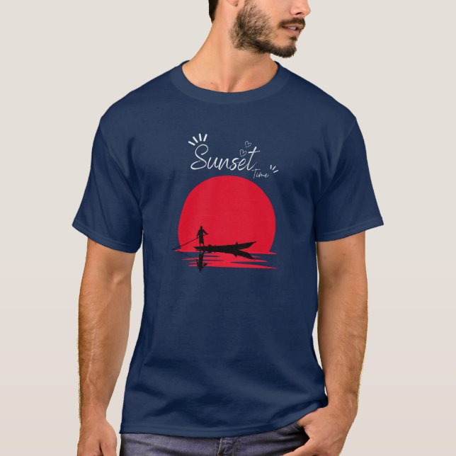 T-shirt Sunset Serenity Tee (Devant)