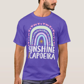 T-shirt Sunshine and Capoeira Cute Rainbow Gift pour femme