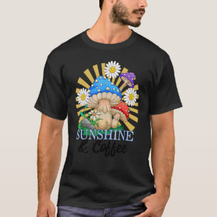 T-shirt Sunshine and Coffee Summer Women Positivity Inspir