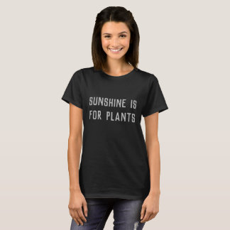 T-shirt Sunshine est pour le style goth Plante