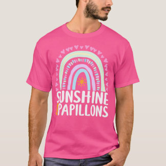 T-shirt Sunshine et Papillons Joli cadeau Rainbow pour fem