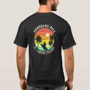 T-shirt Sunshine Pill St Simons Island Summer Georgia Trop