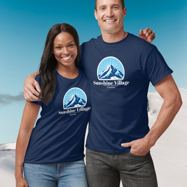 T-shirt Sunshine Village Canada cadeau souvenir de station (Créateur téléchargé)