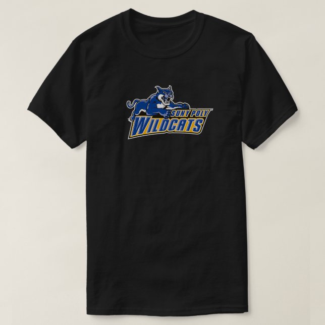 T-shirt SUNY Polytechnic Institute chats sauvages (Design devant)
