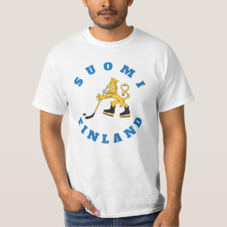T-shirt Suomi de jääkiekko de Suomileijona - t-paita de la