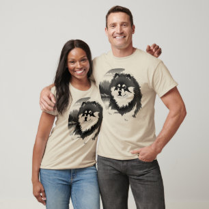T-shirt SUOMI- Lapphund finlandais - avant art choisir le 