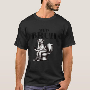 T-shirt Sup Bruh Funny Dit Mème Bro Maman Slang Garçon Fil