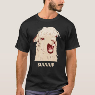 T-shirt Sup Pas De Lama Drame Alpaga Animal Hommes Femmes
