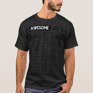 T-shirt Super 80´s - Mixtape 80s Détroits, Larmes pour
