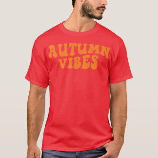 T-shirt Super Automne Vibes Rétro Son Automne Yall Automne